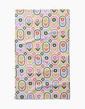 Petal Patchwork Kitchen Tea Towel