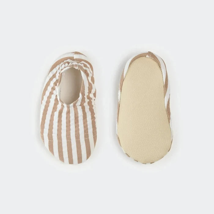 Petit Lem - UPF50 Water Shoes-Hats-Small (2-4T) / Sandy Stripes-Sandy Stripes-Posh Baby