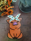 Pig w/Bandana Freshie - Wholesale
