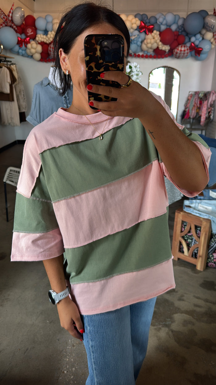Pineapple Boxy Tee