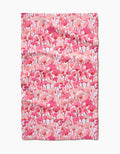 Pink Florals Kitchen Tea Towel