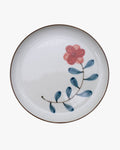 Plate, Bisque, Coquelicot Series, Poppy Flower