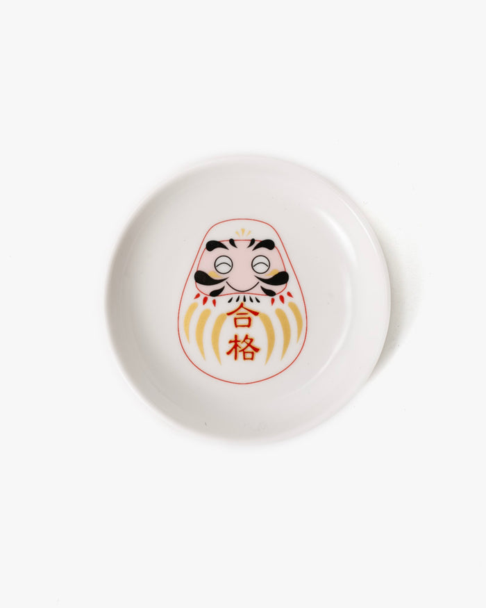 Plate, Ichiyama, Daruma, Gōkaku