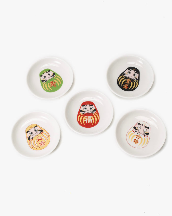 Plate, Ichiyama, Daruma, Kotobuki