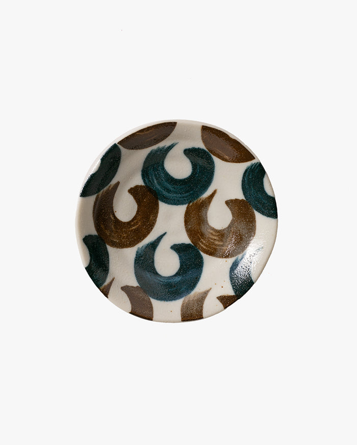 Plate, Ichiyama, Set of 6, Mingei Multi Pattern