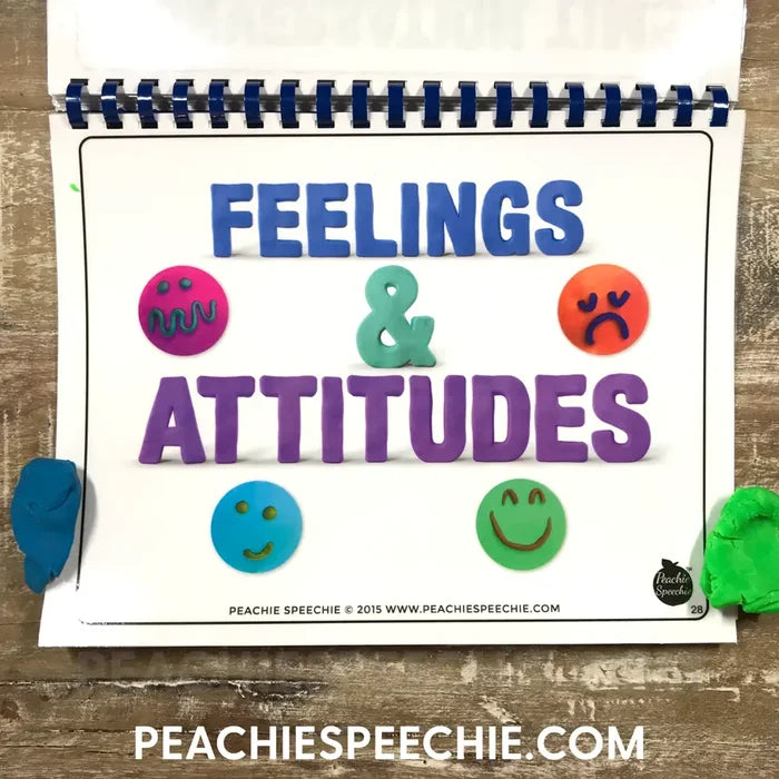 Play Dough Fluency: Stuttering Therapy Activities - Materials peachiespeechie.com