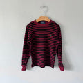 Polo Ralph Lauren / Red x black waffle long sleeve / 5Y