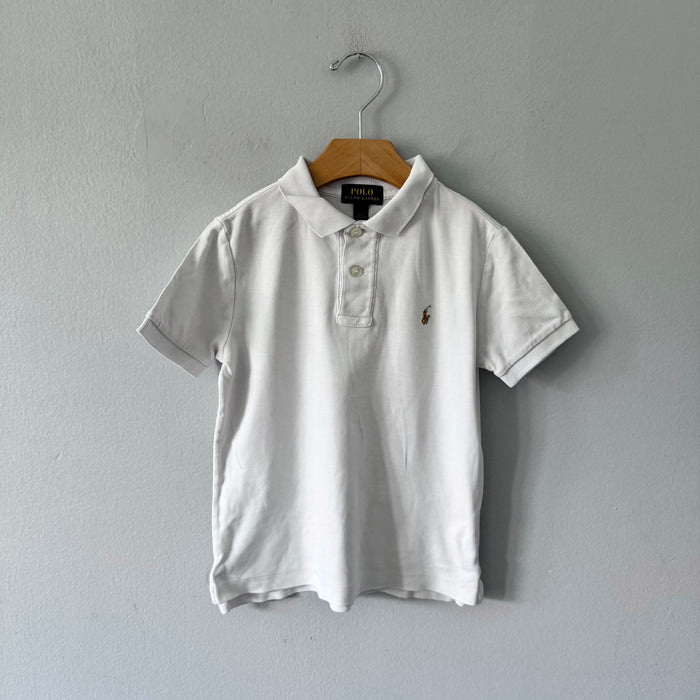 Polo Ralph Lauren / White cotton shirt / 5Y