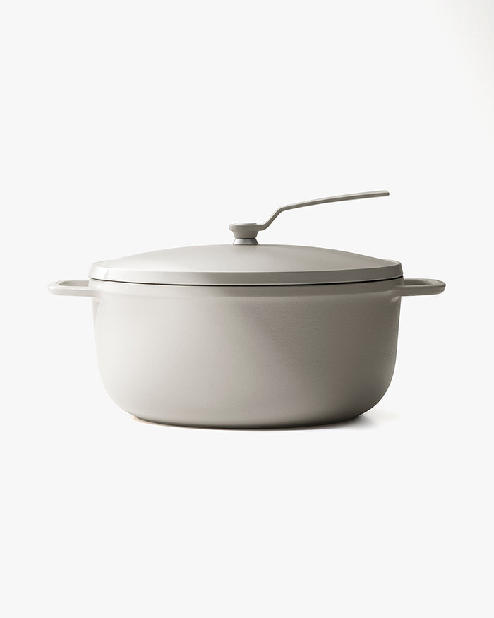 Pot 2.0, Vermicular, Standing Handle, Matte Linen Beige, 18cm