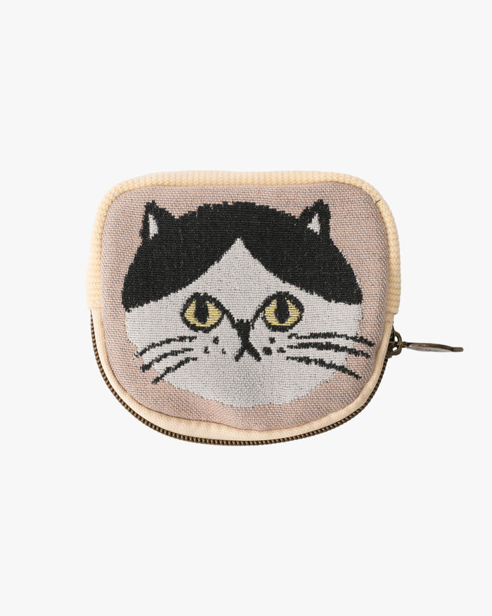 Pouch, Bisque, I Love Cat Series