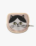 Pouch, Bisque, I Love Cat Series