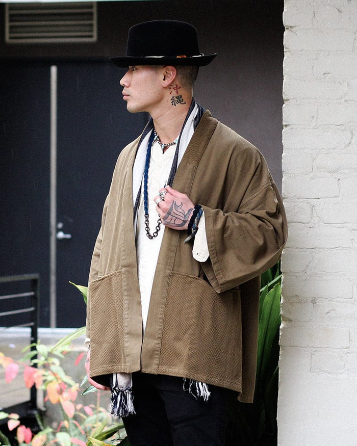 Olive Norato jacket by Prospective Flow at Kiriko Made