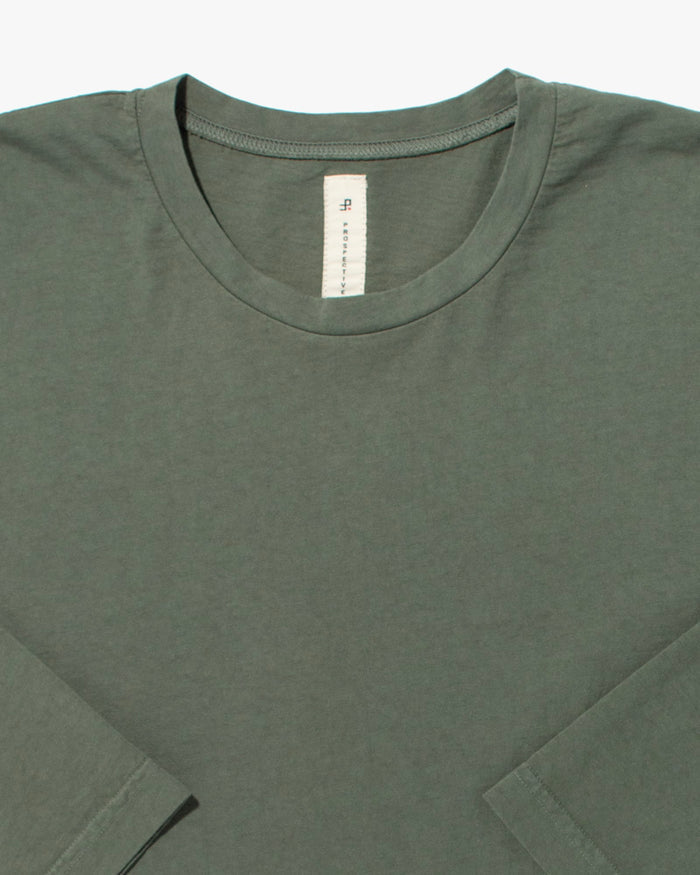 Prospective Flow Shirt, Shiki, Military Green