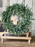 Rainwashed Wreath, 22"