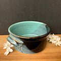 Ramekin in Turquoise & Midnight Black
