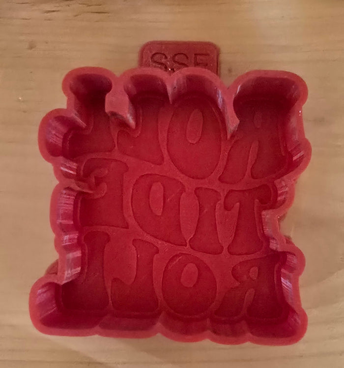 Roll Tide Roll Silicone Mold