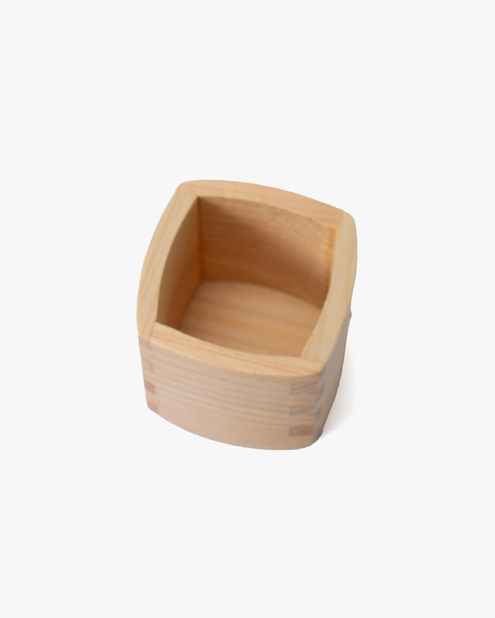 Sake Cup, Yamaichi, Hinoki Wood - Square