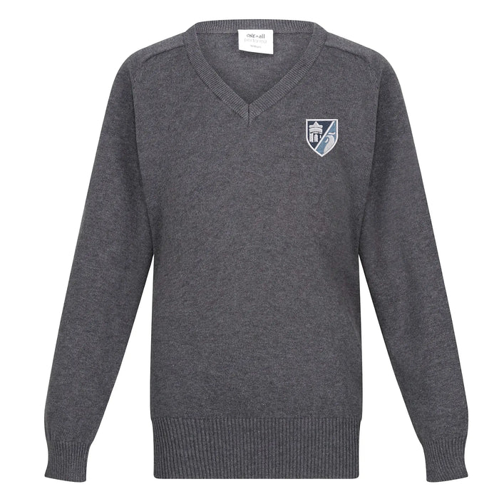 Sale High V-neck Jumper