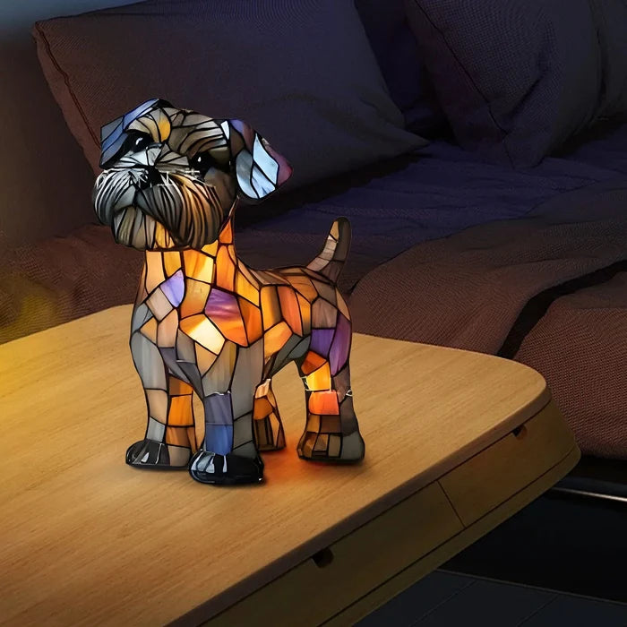Schnauzer Night Lamp