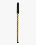 Shogado Calligraphy Brush Pen, Classic Series #21, Purple and Gold Tachiwaku Cross