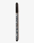 Shogado Calligraphy Brush Pen, Ginger Series, Flower Blue