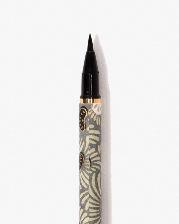 Shogado Calligraphy Brush Pen, Ginger Series, Flower Gray