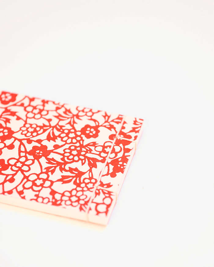 Shogado Memo Pad, Classic Series #1, Red Kobana