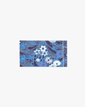 Shogado Memo Pad, Classic Series #12, Shades of Blue, Multi Floral Pattern