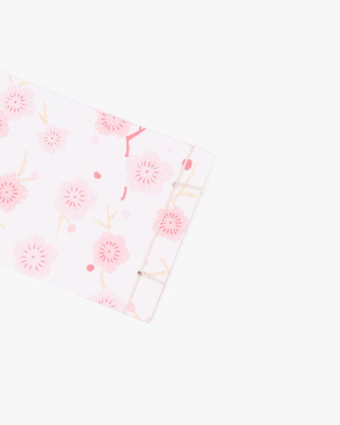 Shogado Memo Pad, Classic Series #15, Pink and White Ume