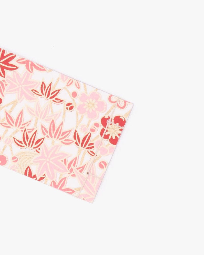 Shogado Memo Pad, Classic Series #18, Pink and Red Sakura and Momiji