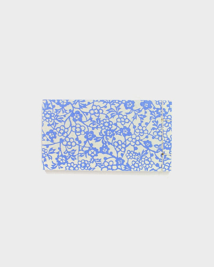 Shogado Memo Pad, Classic Series #3, Blue Kobana