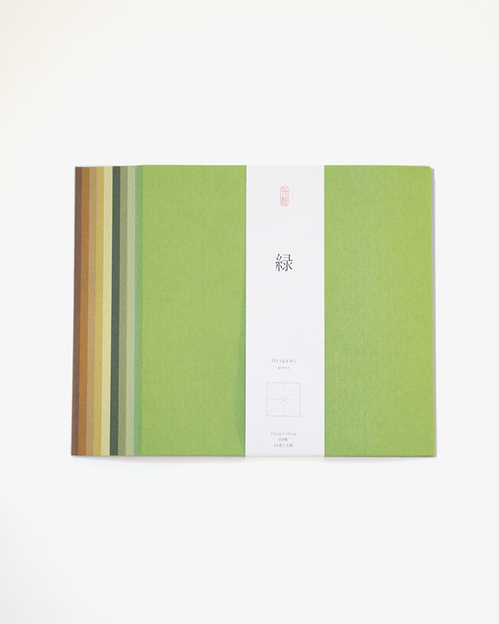 Shogado Origami, Otona Series, Green 15cm