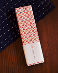 Shogado Pencil Box, Classic Series #08, Small Red and Blue Kobana