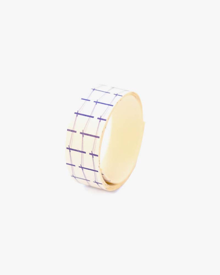 Shogado Washi Tape, Blue Blue Series #6, Blue Power Lines