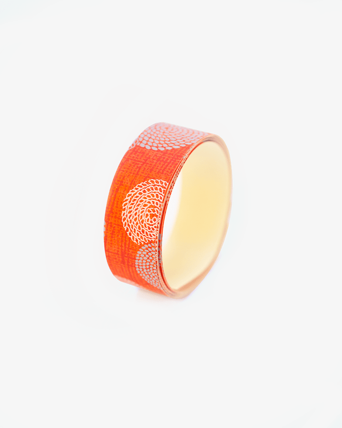 Shogado Washi Tape, Yuzen Series #25, Grey and Cream Nawa