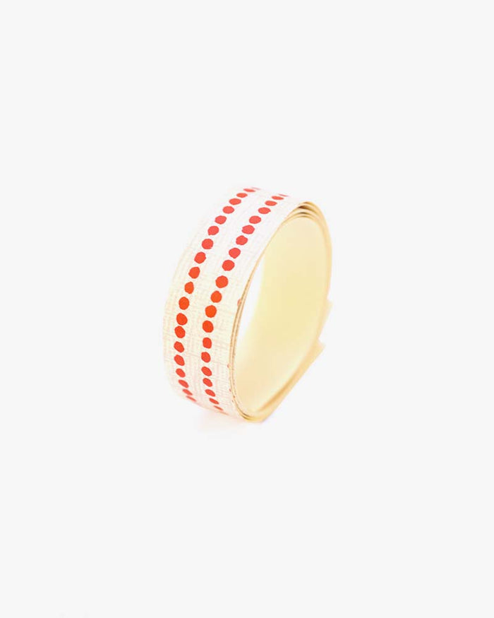 Shogado Washi Tape, Yuzen Series #3, Red Mame