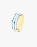 Shogado Washi Tape, Yuzen Series #4, Blue Mame