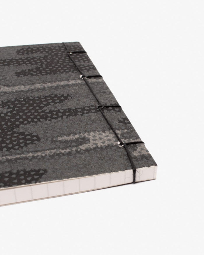 Shogado Watoji Notebook, Ginger Series, Clouds Black (L)