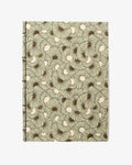 Shogado Watoji Notebook, Ginger Series, Flower Gray (L)