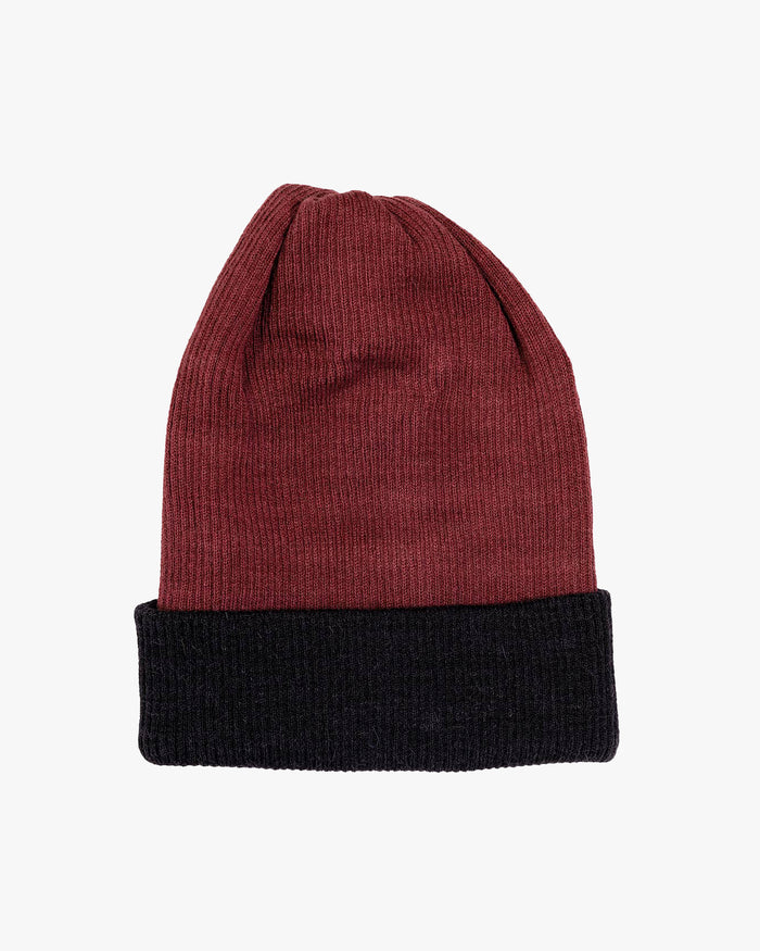 Shupaca Alpaca, Rev Rib Beanie, Sangria, 8"