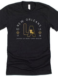 Simply New Orleans T-Shirt - Black & Gold