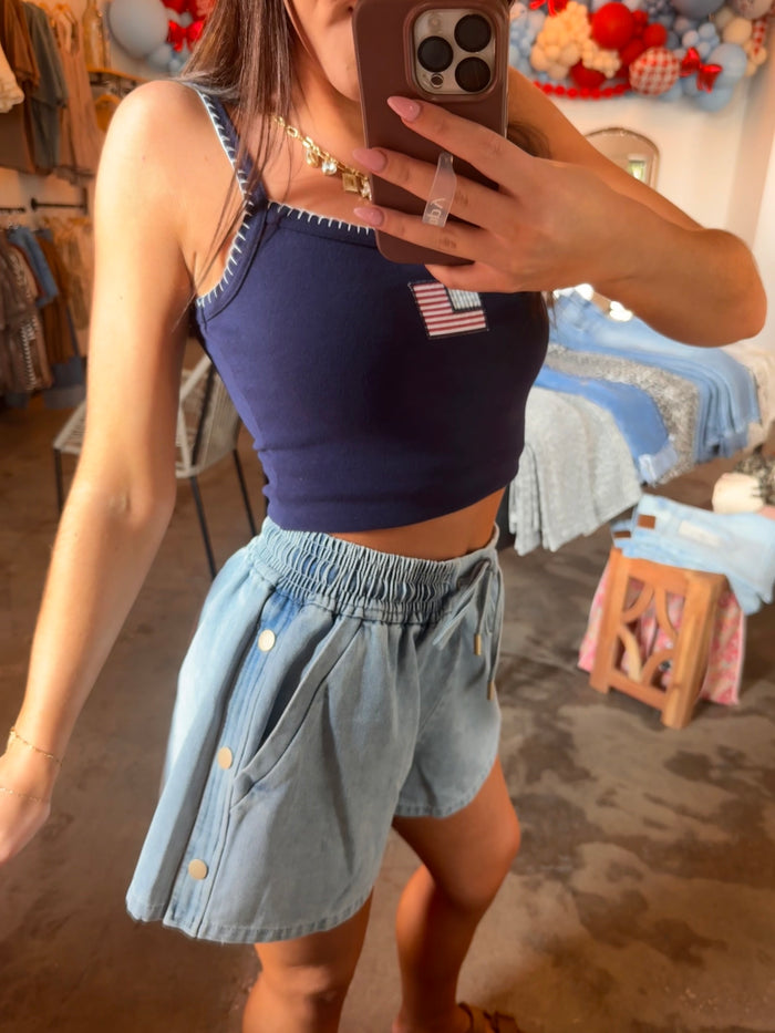 Smokeshow Studded Shorts