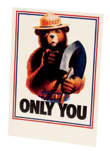 Smokey ONLY YOU Postcard-QTY=50