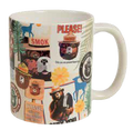 Smokey POP ART Collage Mug