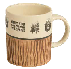 Smokey Wood Look Mug