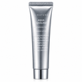 silver s.nature aqua squalane moisturizing cream tube on a clean white background with a sleek metallic finish and minimalist packaging.