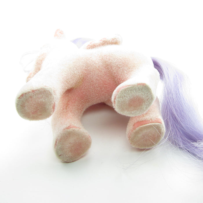 Vintage G1 My Little Pony So Soft North Star with worn flocking
