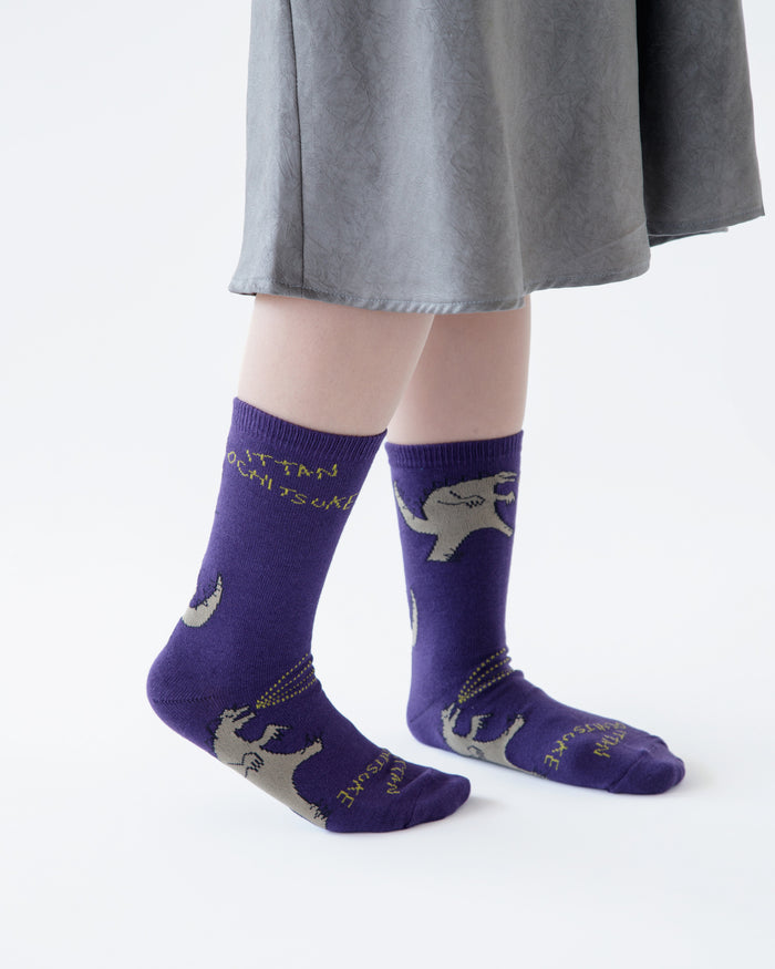Socks, Bisque, CDF Etendue, Set of Two Pairs, Godzilla
