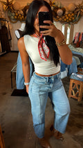 Soft Basic Tank- Cream