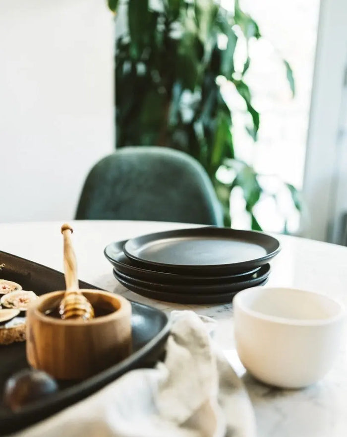 Stoneware Dessert Plate Acorn Home + Apparel